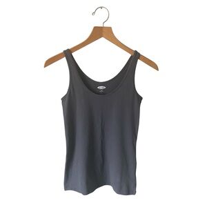 Old Navy First-Layer Neutral Minimalist Grey Layering Tank Top Women’s Size XS